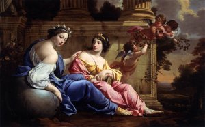 The Muses of Urania and Calliope